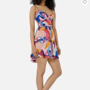 French Connection Isadora Tiered Mini Dress, Size 10- NWOT